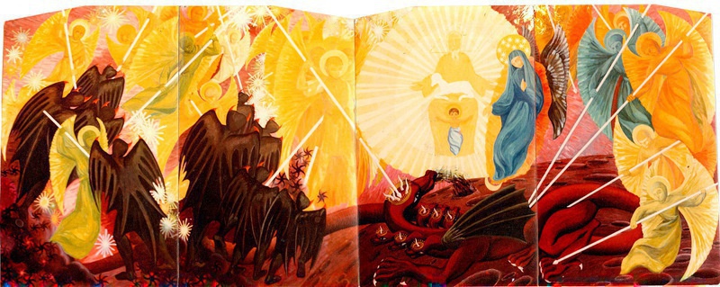 Mary Virginia Marelli painting